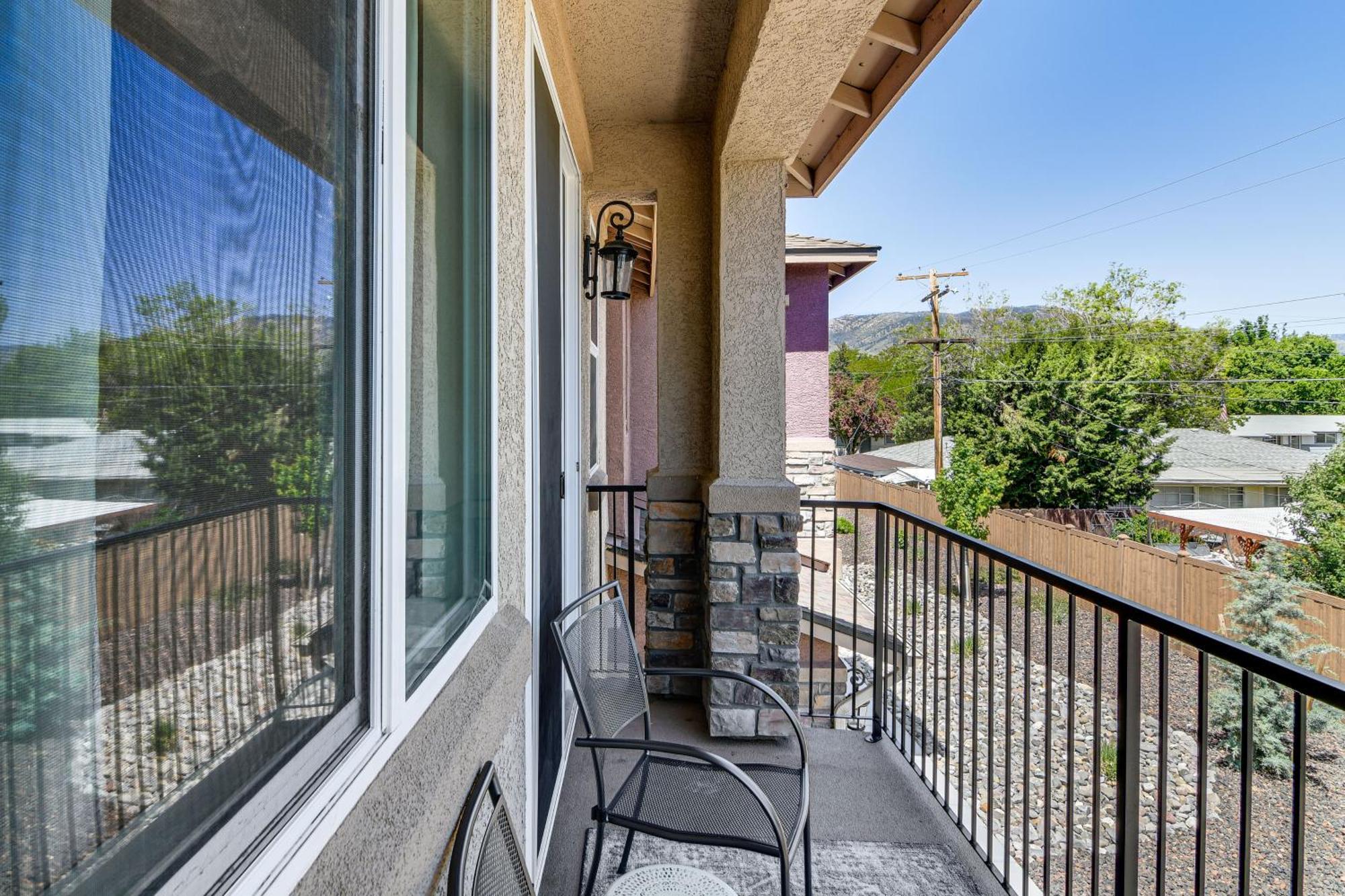 Central Carson City Townhome, 1 Mi To Downtown! Exterior foto